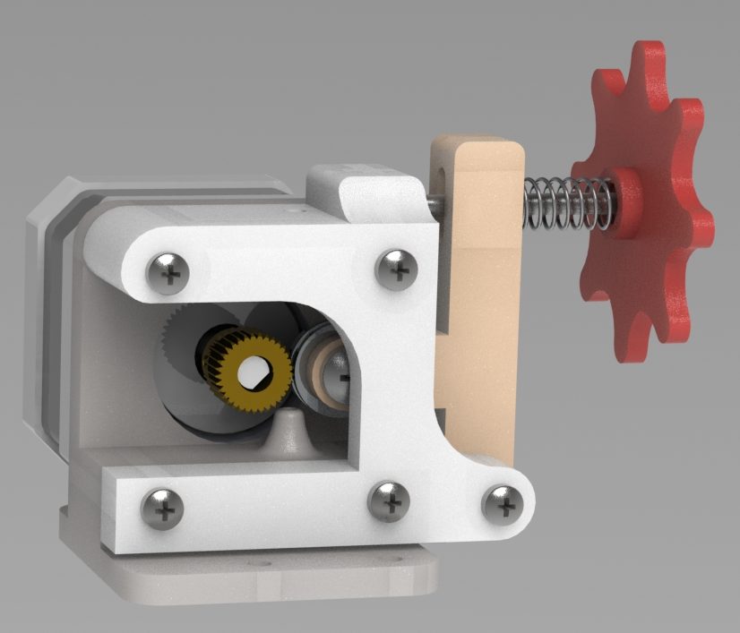 You are currently viewing 3D Printer Upgrades: 3D Printed Extruder Version 1