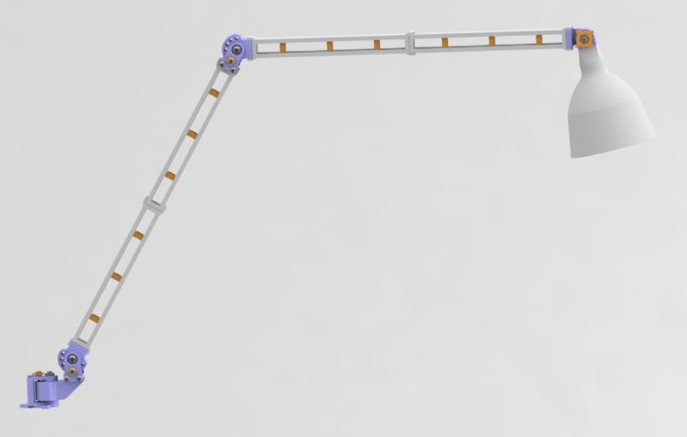Read more about the article 3D Printed Tools: Workbench Lamp Version 1