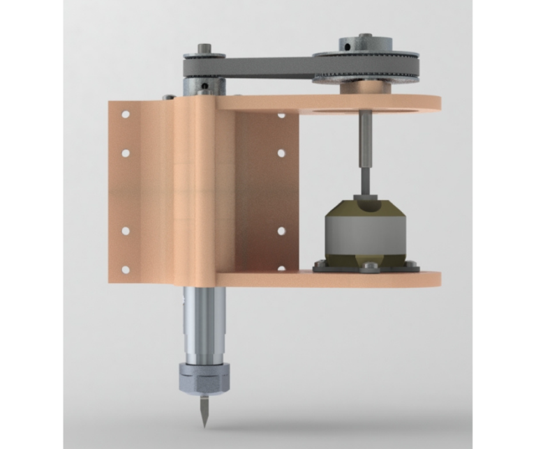 Read more about the article CNC Machine (Version 1) Upgrade: Brushless DC Motor Spindle Design